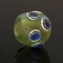 Ancient glass stratified eye beads of Roman period 318a